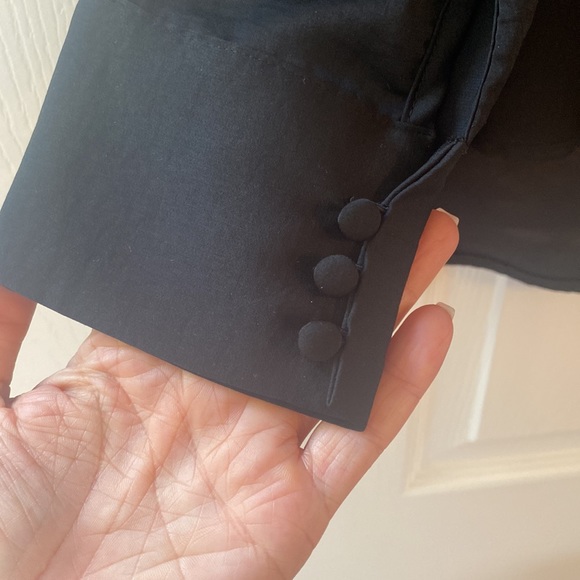 BEBE black satin top - Picture 4 of 5